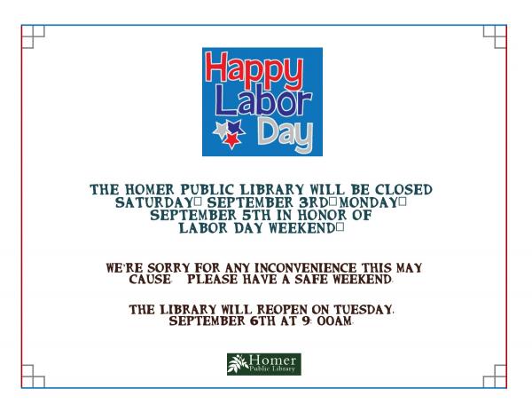 Closed for Labor Day - We will be closed Saturday, September 3rd-Monday, September 5th in honor of Labor Day Weekend. We're sorry for any inconvenience this may cause. Please have a safe weekend. We will reopen on Tuesday, September 6th at 9am.