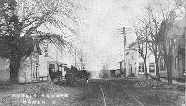 Homer Public Square before 1911