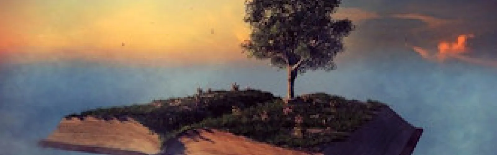 Trees in open book