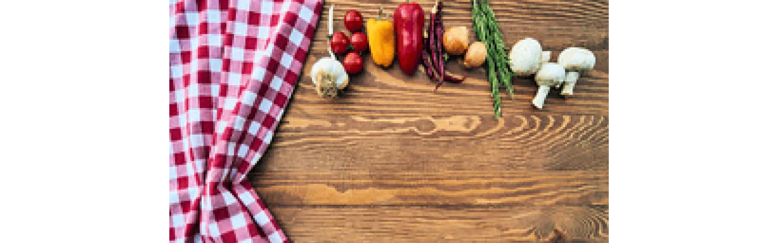 veggies on a table